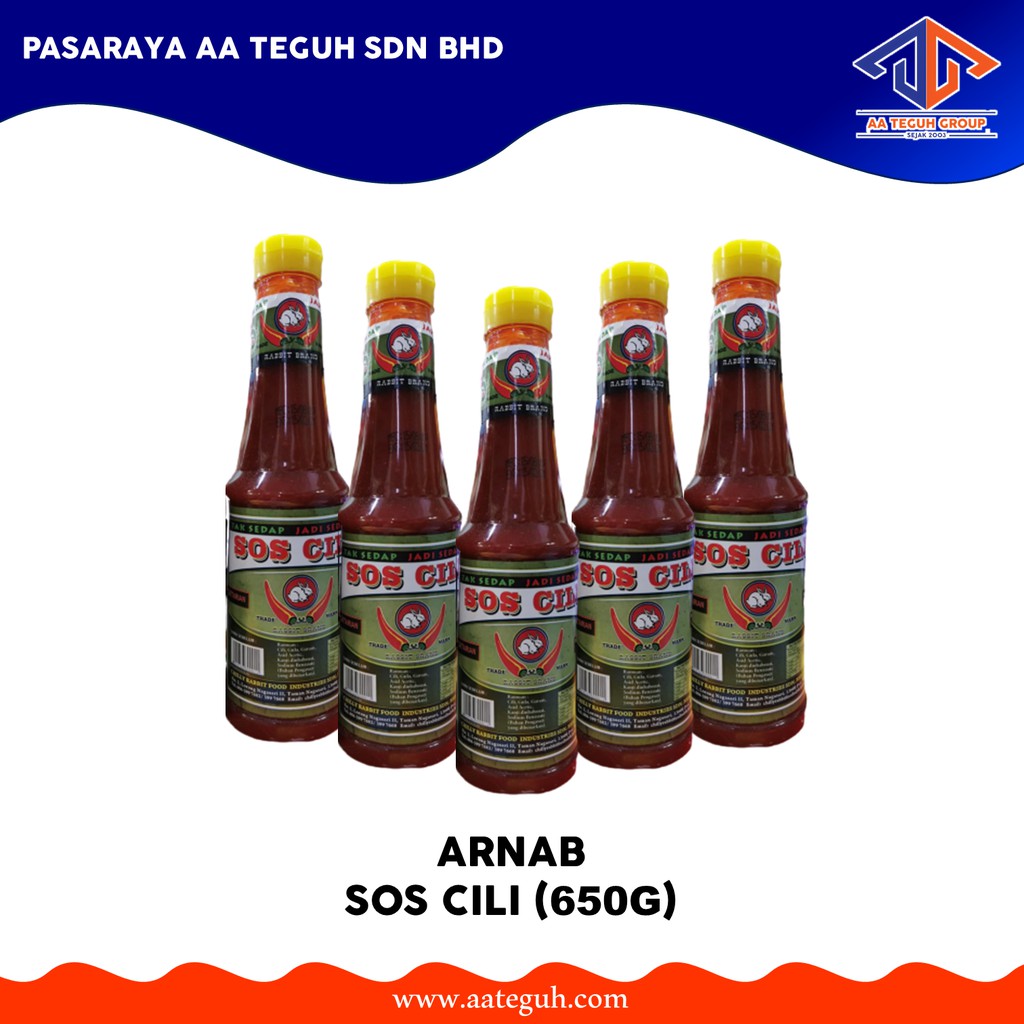 Arnab Sos Cili Chilli Sauce 650g Shopee Malaysia