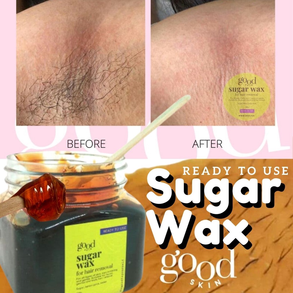 CABUT BULU 200g Good Skin Sugar Wax Hair Removal Sugaring Cabut