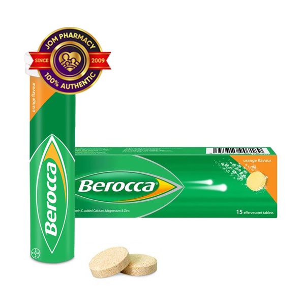 Berocca Multivitamin Effervescent Orange S Shopee Malaysia