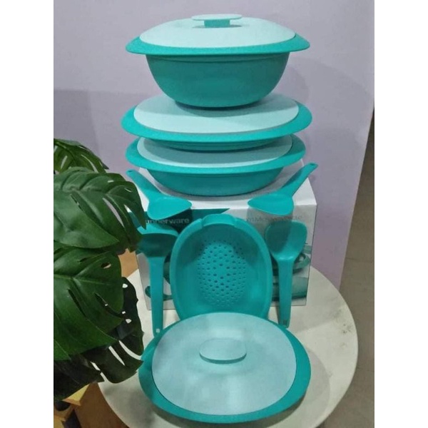 Ready Stock Tupperware Blossom Microwaveable Serveware Serving