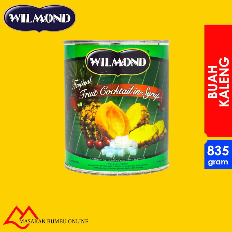 Wilmond Fruit Cocktail Tropical Canned Fruit 835 Grams Shopee Malaysia