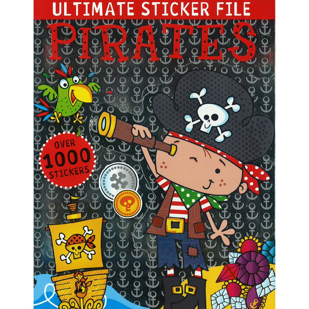 BBW Ultimate Sticker File Pirates ISBN Shopee Malaysia