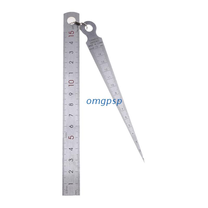 Og Ready Stock Stainless Steel Taper Welding Gauge Test Welding Taper