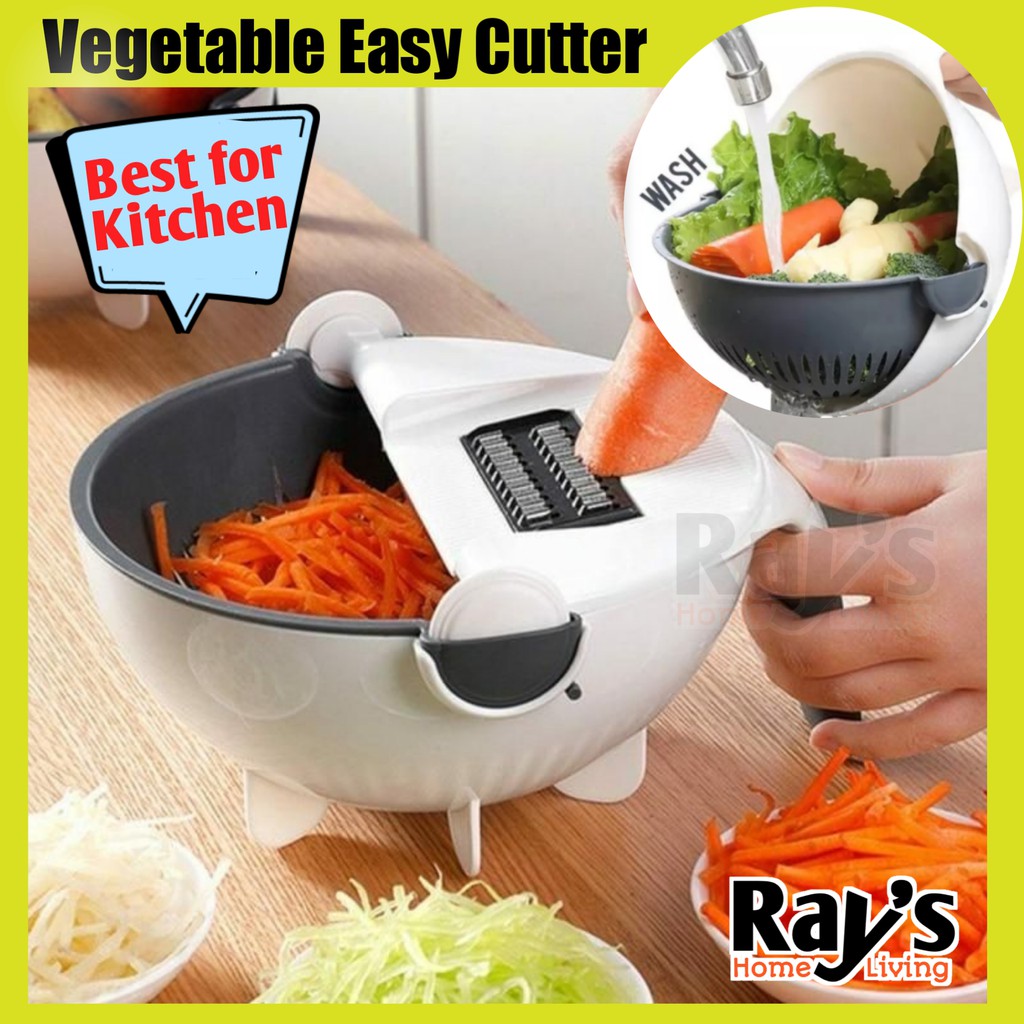 Ray S Multifunction Easy Food Chopper Manual Vegetable Cutter Chopper