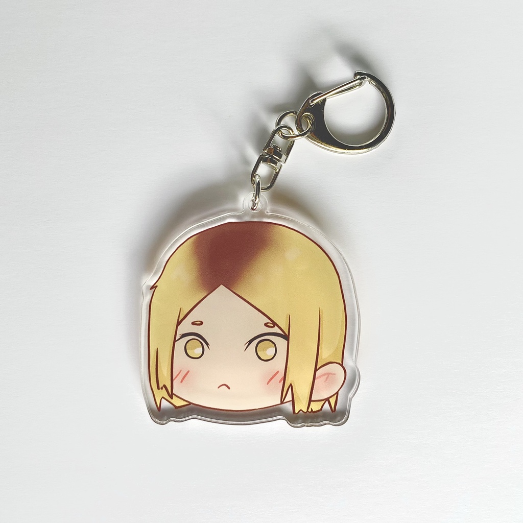 Haikyuu Karasuno Nekoma Aoba Johsai Fukurodani Chibi Acrylic Keychains