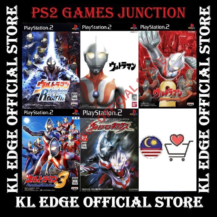 Ps Game All Ultraman Series Japan Ultraman Fighting Evolution