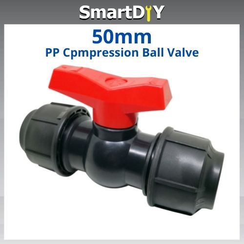 20 25 32 50MM POLY HDPE PP BALL VALVE STOP COCK STOP TAP BALL VALVE