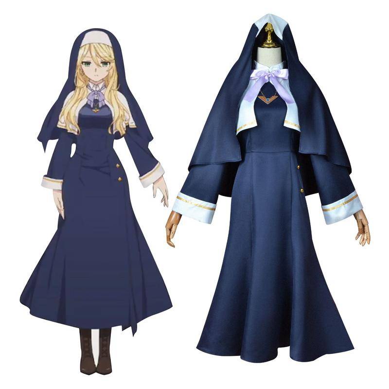 Cosplay Costume Engage Kiss Anime Cosplay Suit Nun Sharon Holygrail