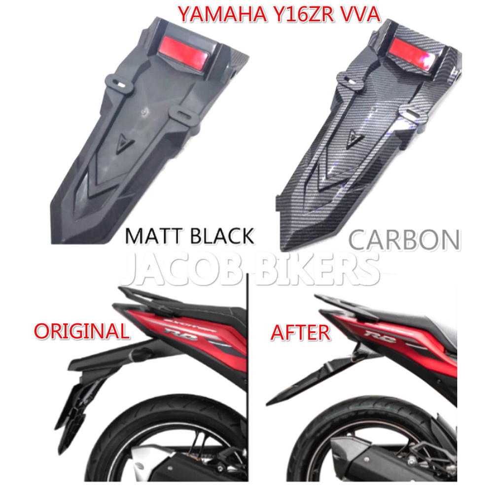 NEW ARRIVAL YAMAHA Y16ZR VVA REAR FENDER EKOR MUDGUARD BELAKANG