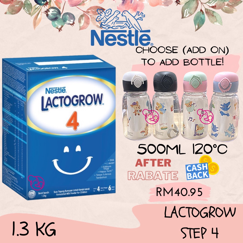 Nestle Lactogrow 4 Milk Powder 1 2kg Exp01 2025 Shopee Malaysia