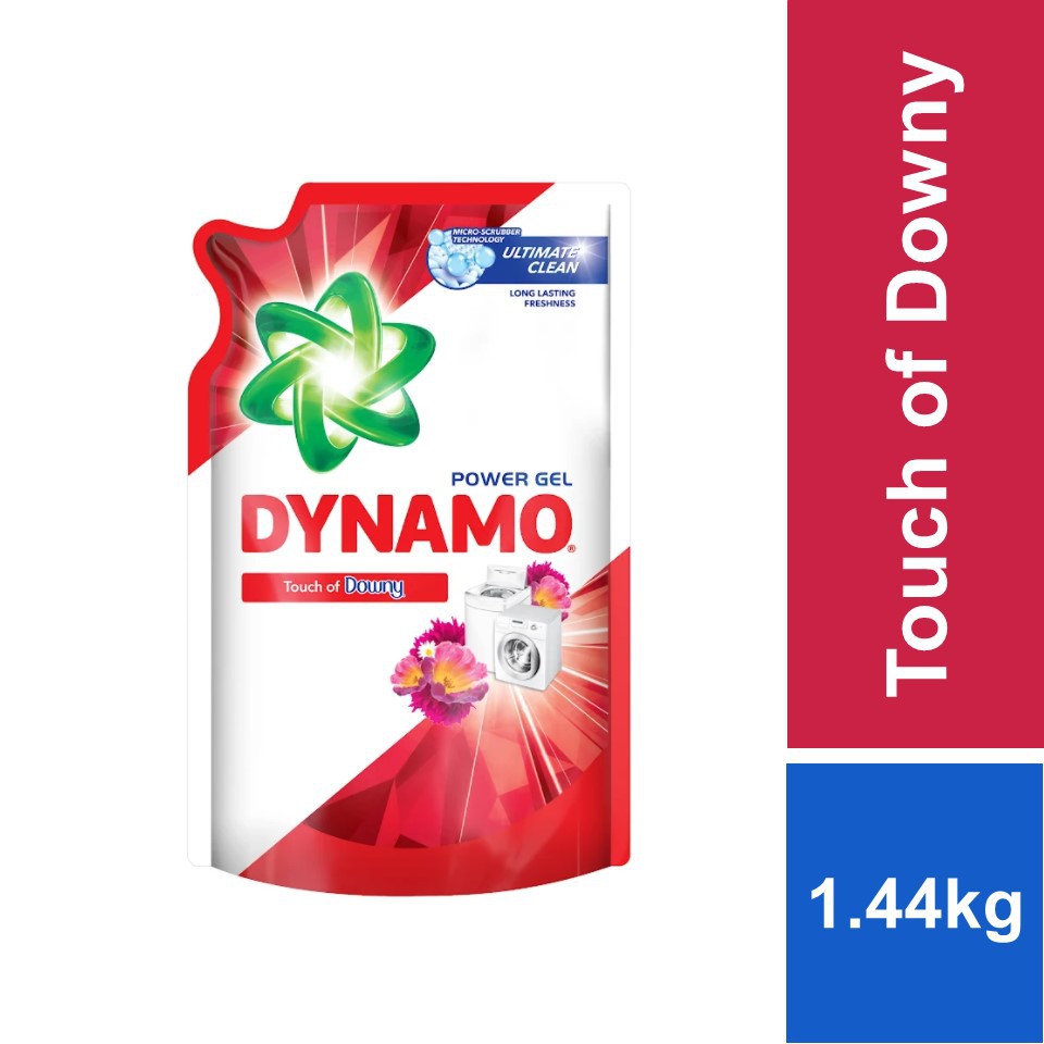 Dynamo Power Gel With Touch Of Downy Concentrated Liquid Detergent 1