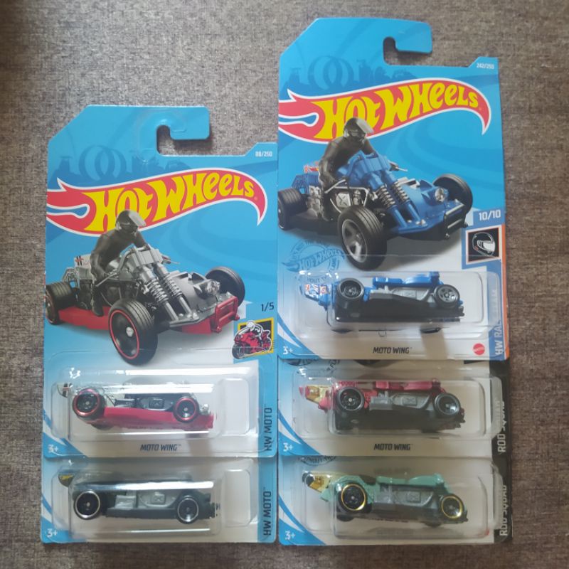 Hot Wheels Moto Wing HW MOTO ROD SQUAD HW RACE TEAM Shopee Malaysia