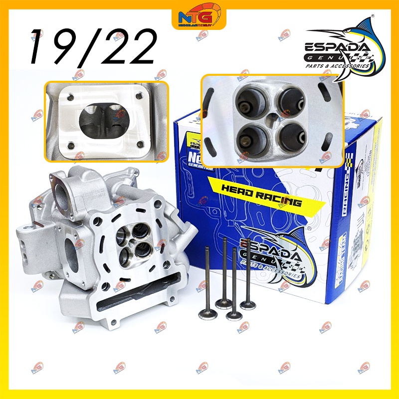 Espada Racing Cylinder Head Lc Shopee Malaysia