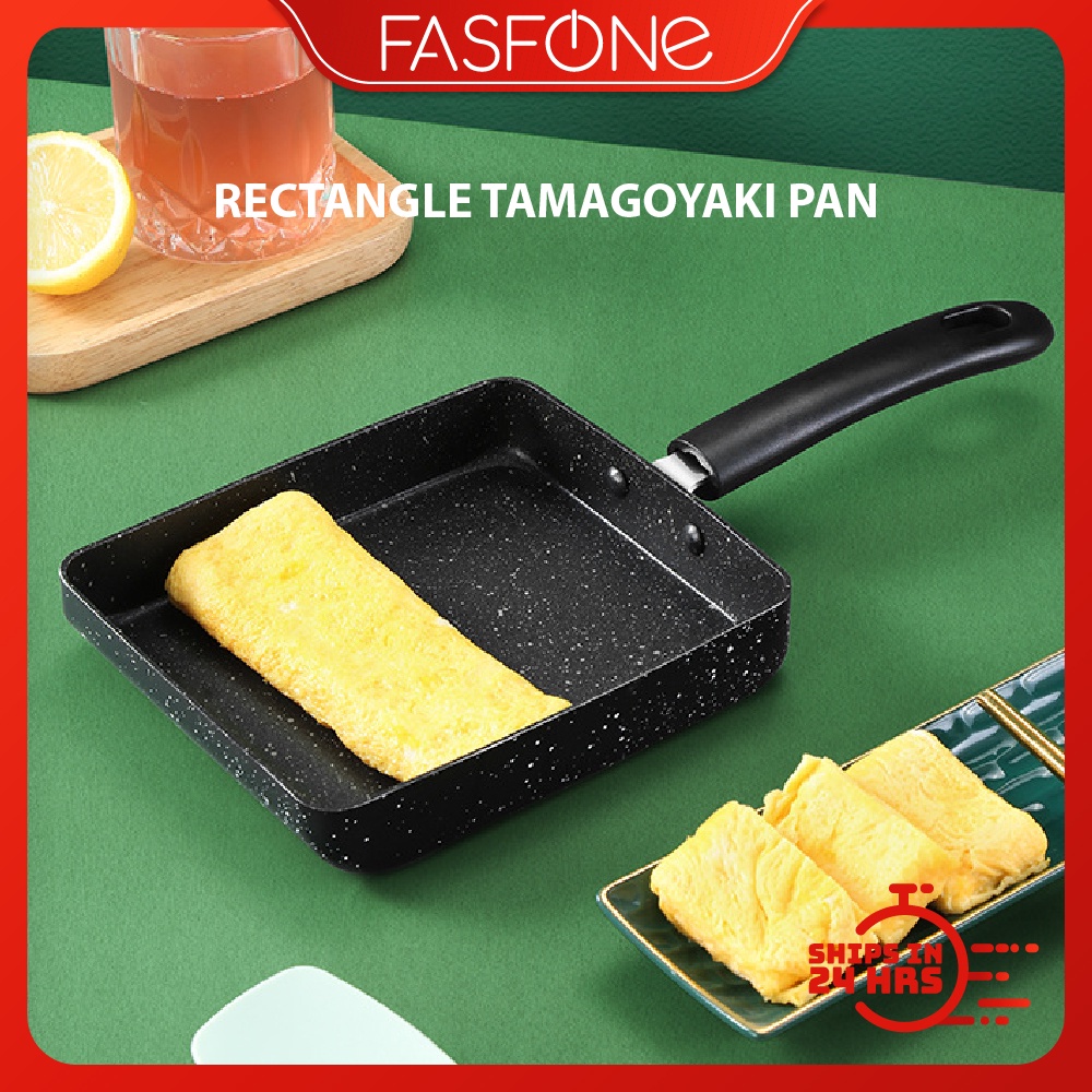 Tamago Pan Japanese Fried Egg Flat Pan Non Stick Tamagoyaki Frying