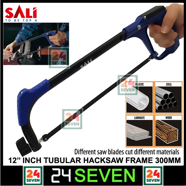 Sali Heavy Duty Tubular Hacksaw Frame With Aluminium Body And Handle