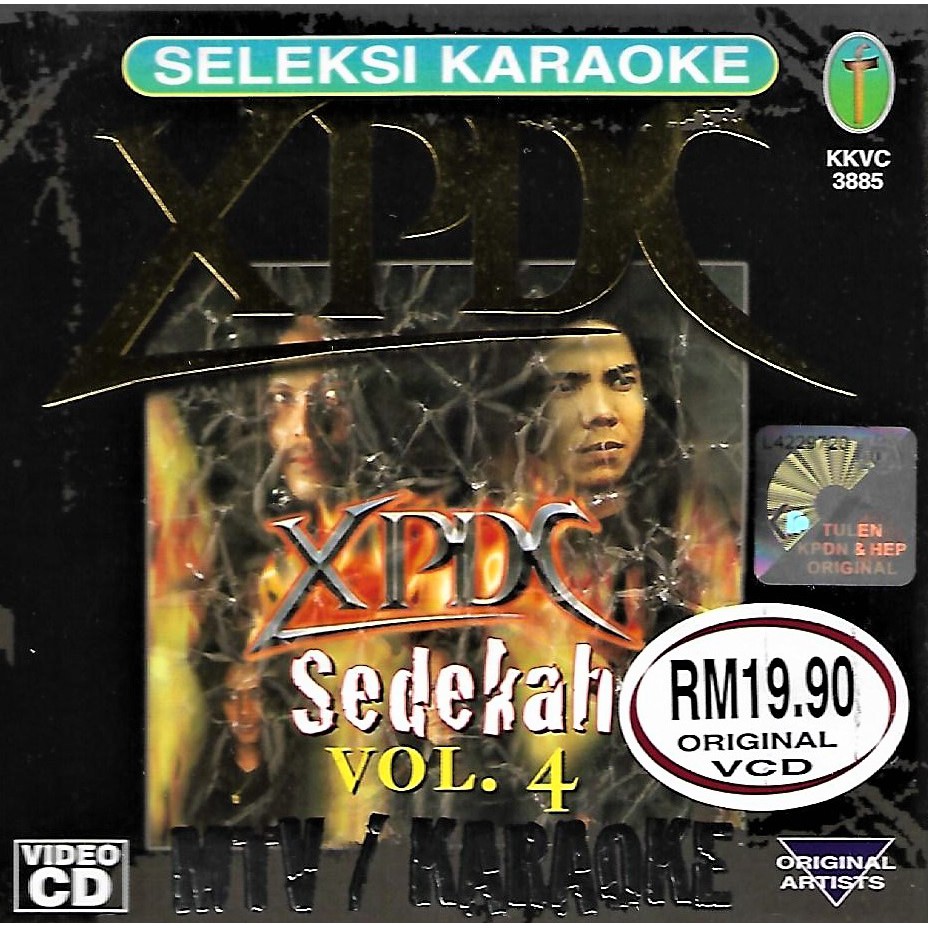 Xpdc Sedekah Vol Seleksi Mtv Karaoke Vcd Shopee Malaysia