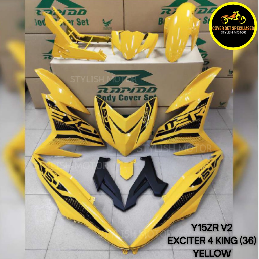 Sticker Tanam Airbrush Rapido Cover Set Y Zr V V Exciter King