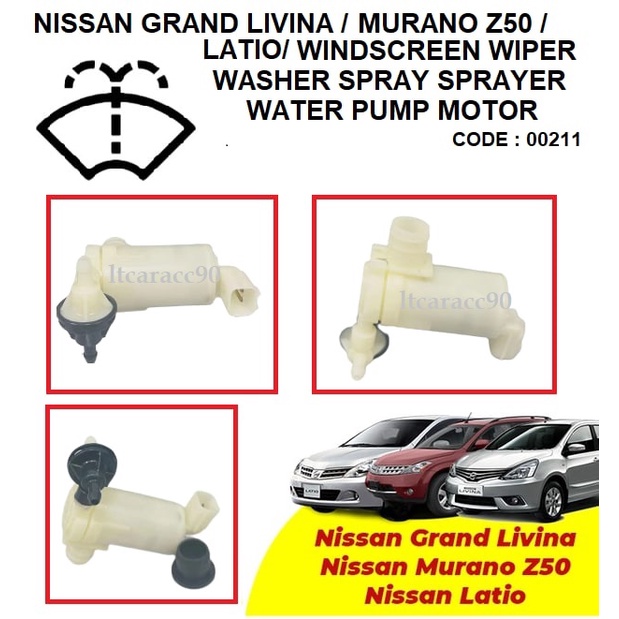 Nissan Grand Livina Nissan Murano Z Nissan Latio Windscreen Wiper