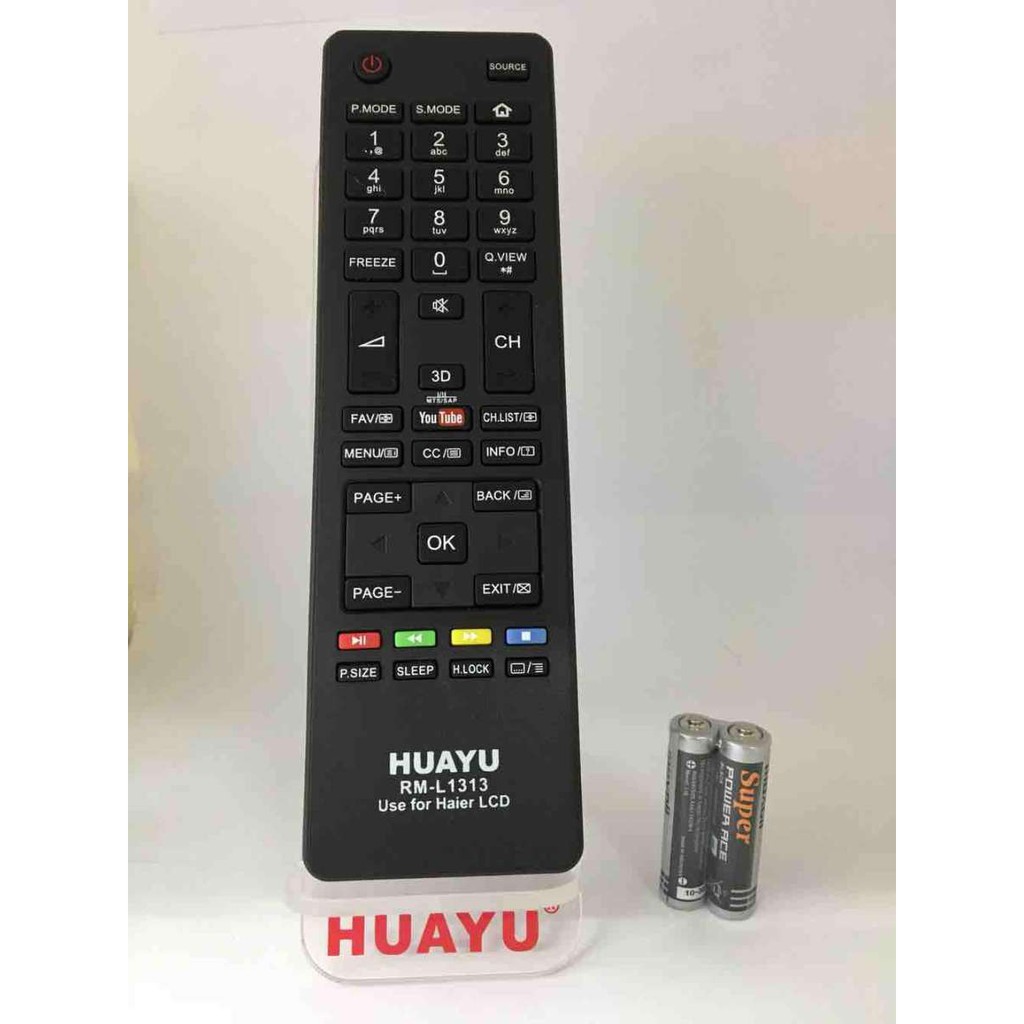 Haier Lcd Led Tv Remote Control D Youtube Replacement Huayu Rm