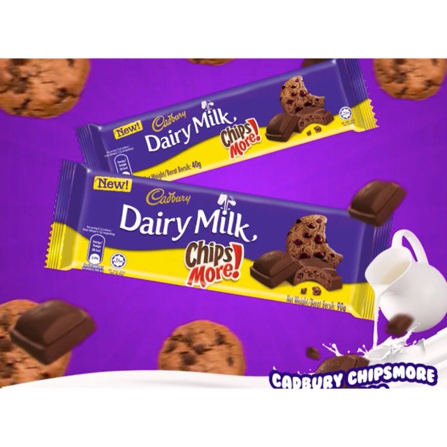 CADBURY DAIRY MILK CHIPSMORE 40G Shopee Malaysia