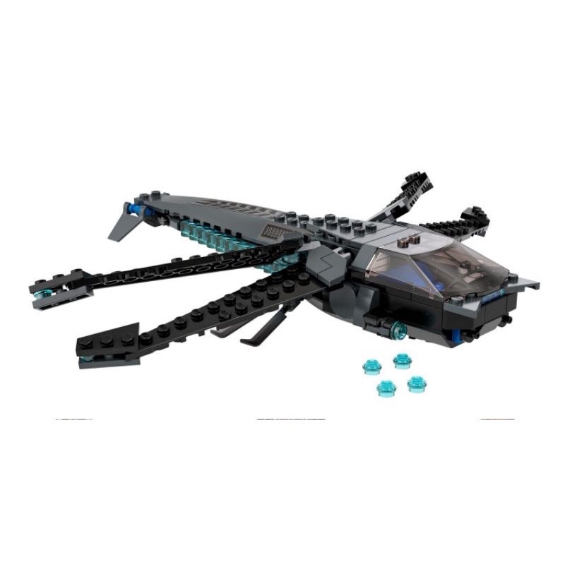 Lego Marvel 76186 Black Panther Dragon Flyer Shopee Malaysia