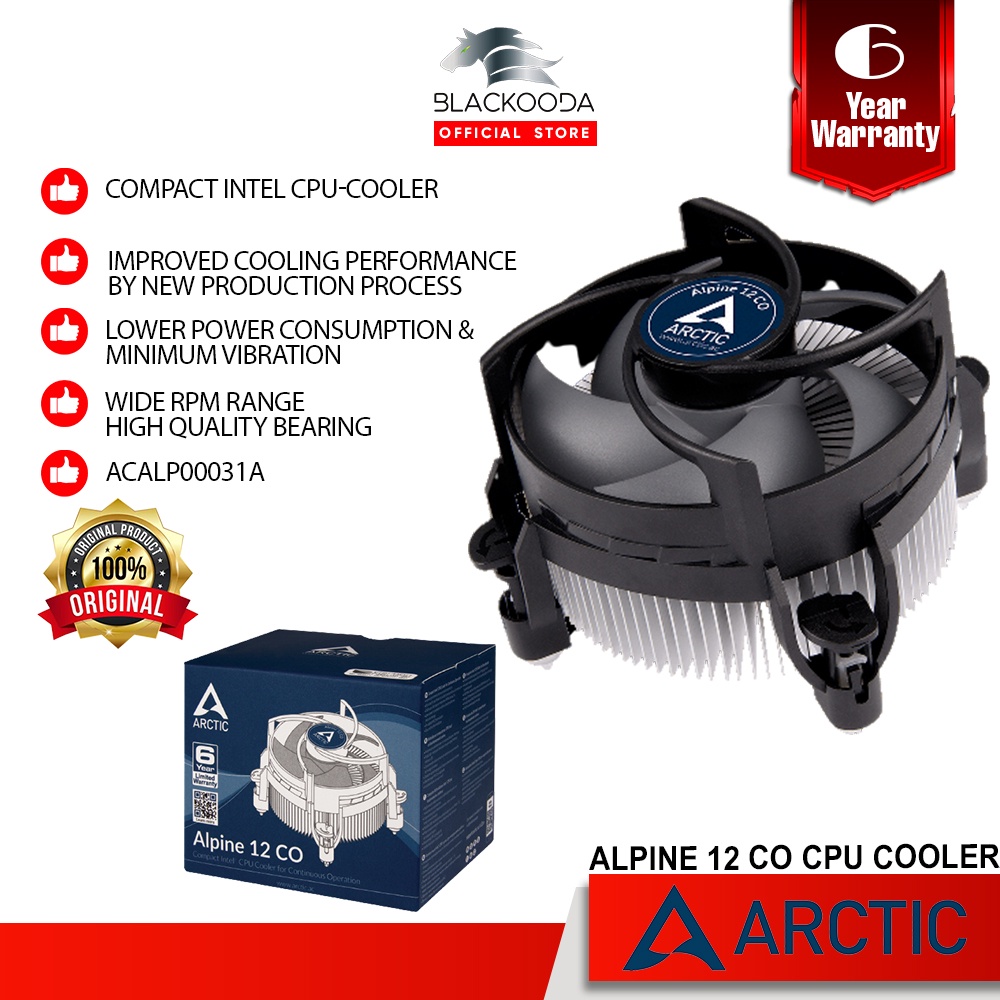 Arctic Alpine Co Intel Cpu Cooler Compact Intel Cpu Cooler For