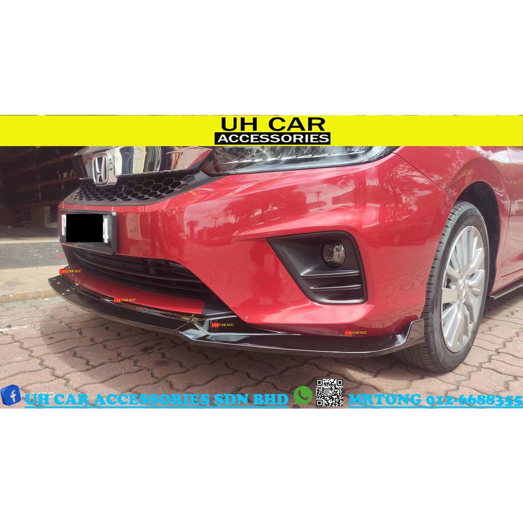 Honda City Gn Hatchback Sedan Rs V Front Lip Lips