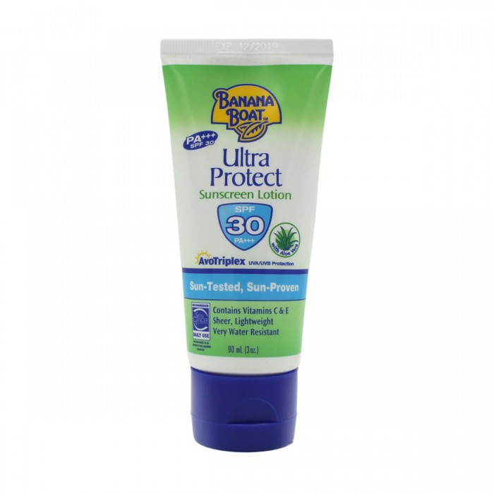 Banana Boat Ultra Protect Sunscreen Lotion SPF 30 PA 90ml Shopee