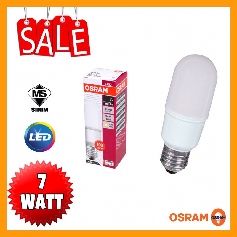 Osram W E Ledvalue Stick Bulb Shopee Malaysia