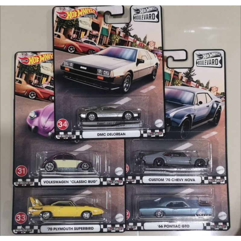 Hot Wheels Boulevard Set Shopee Malaysia