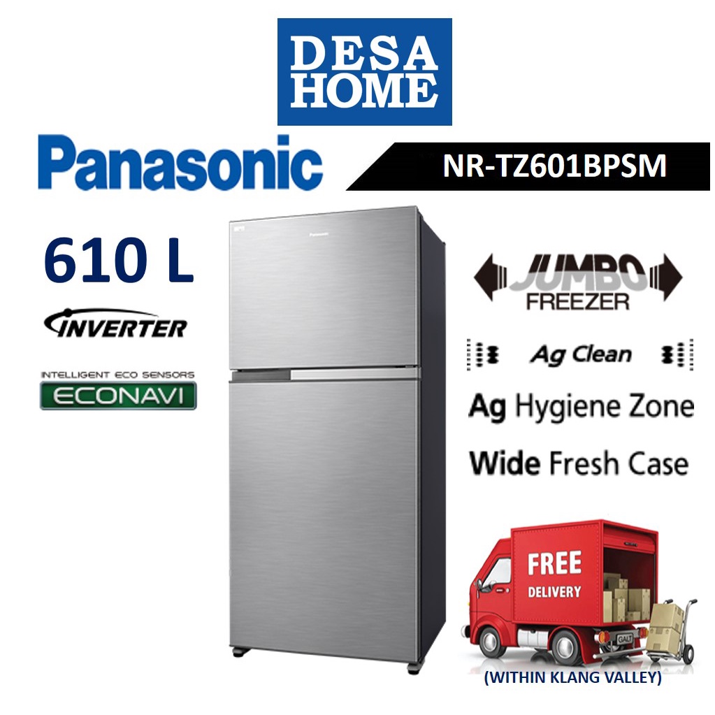 Panasonic Inverter Door Top Freezer Refrigerator L Nr Tz Nr