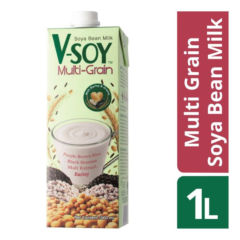 V SOY MULTI GRAIN SOYA BEAN MILK 1L Shopee Malaysia