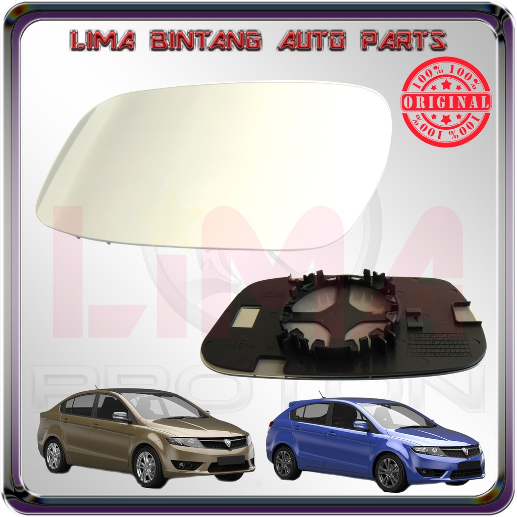 Proton Preve Suprima Side Mirror Glass Left Right Side Original