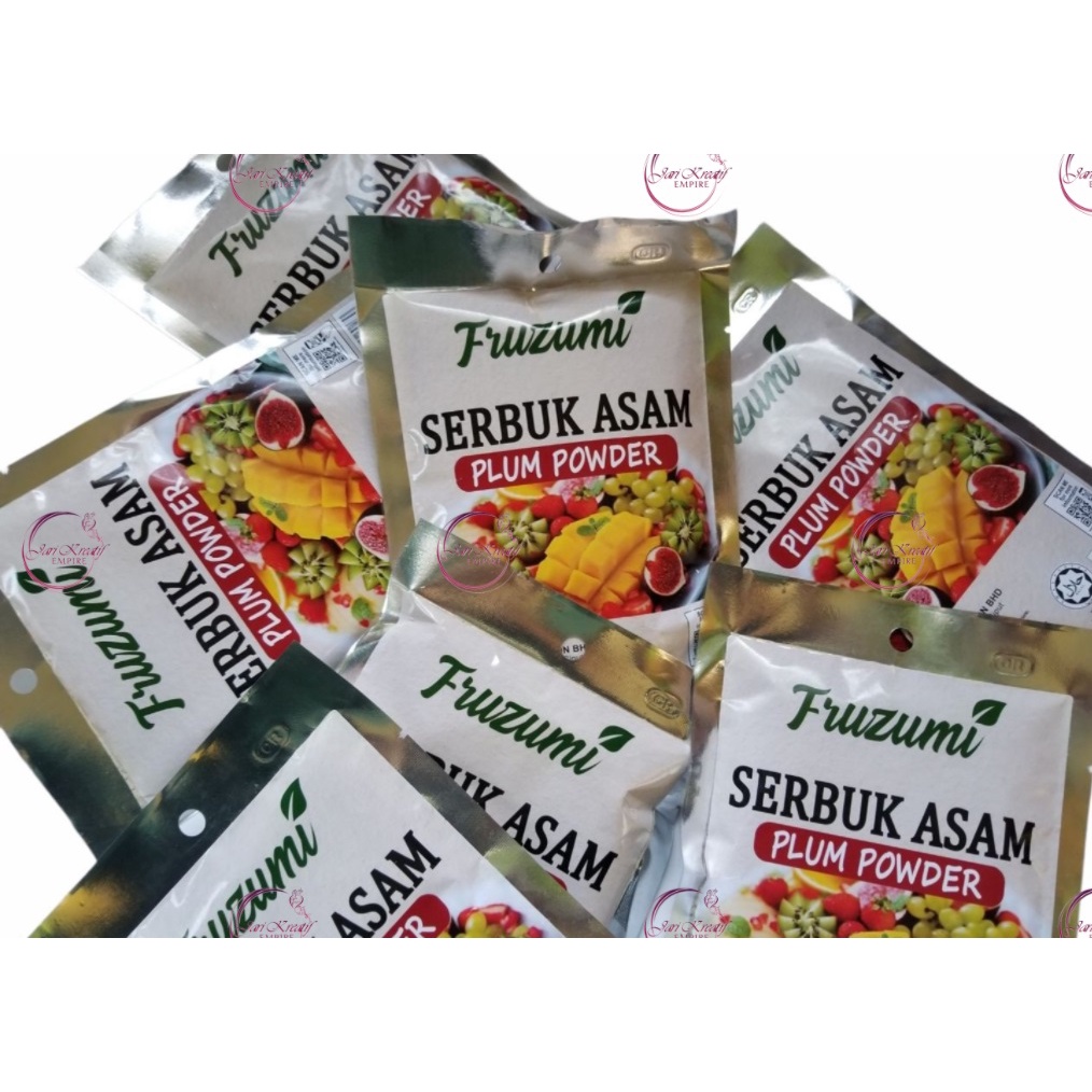 Fruzumi Serbuk Asam Boi Plum Powder Serbuk Asam Halal 120g