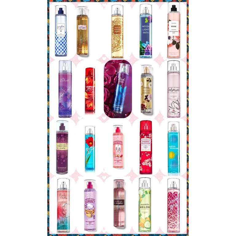 Bath Body Works Fine Fragrance Mist Shopee Malaysia