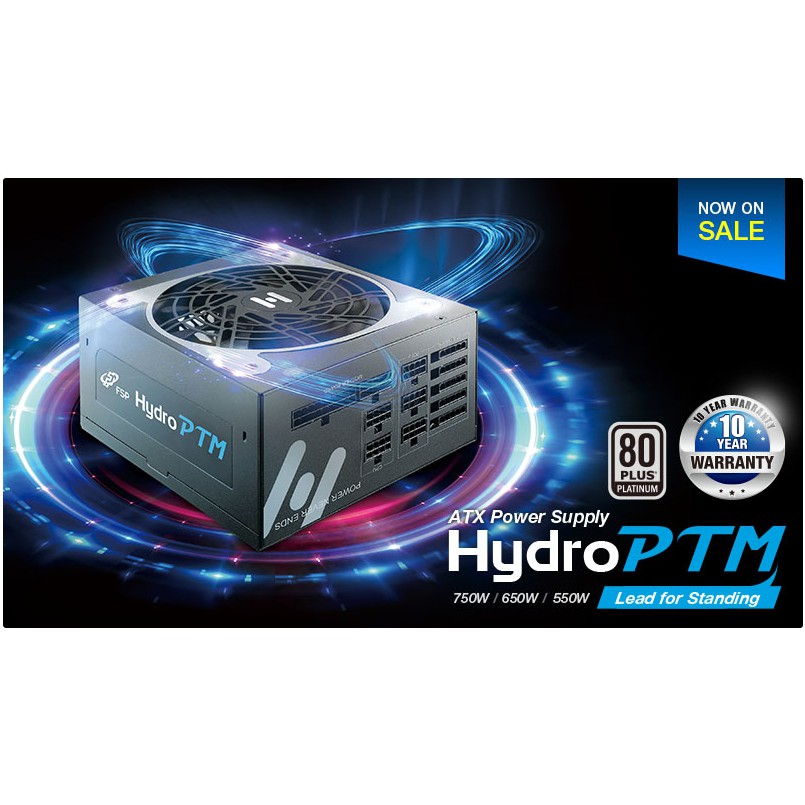 FSP HYDRO PTM PRO 750W 80PLUS PLATINUM FULL MODULAR POWER SUPPLY