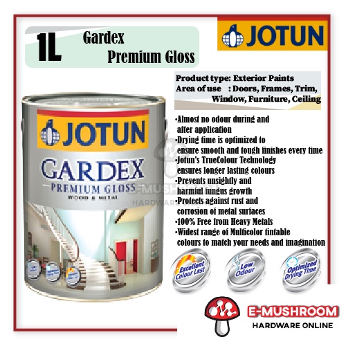 Jotun Gardex Premium Gloss L Matt Finish For Wood Metal Shopee