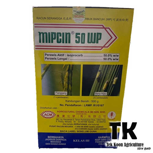 Mipcin Wp Acm Isoprocarb Mipcin Wp G Shopee Malaysia