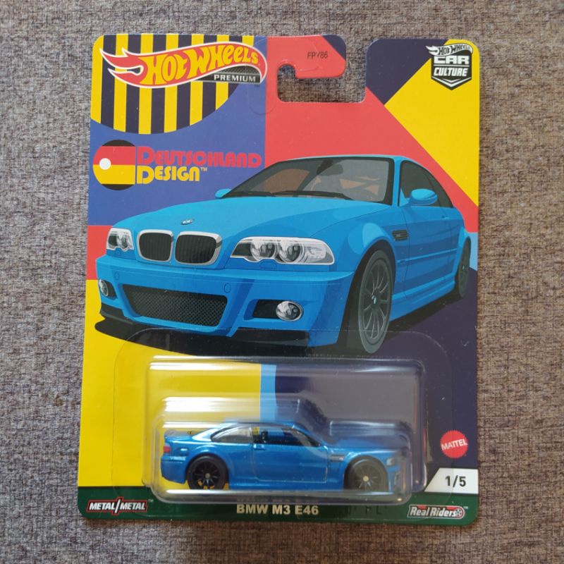 Hot Wheels Premium BMW M3 E46 DEUTSCHLAND DESIGN Shopee Malaysia