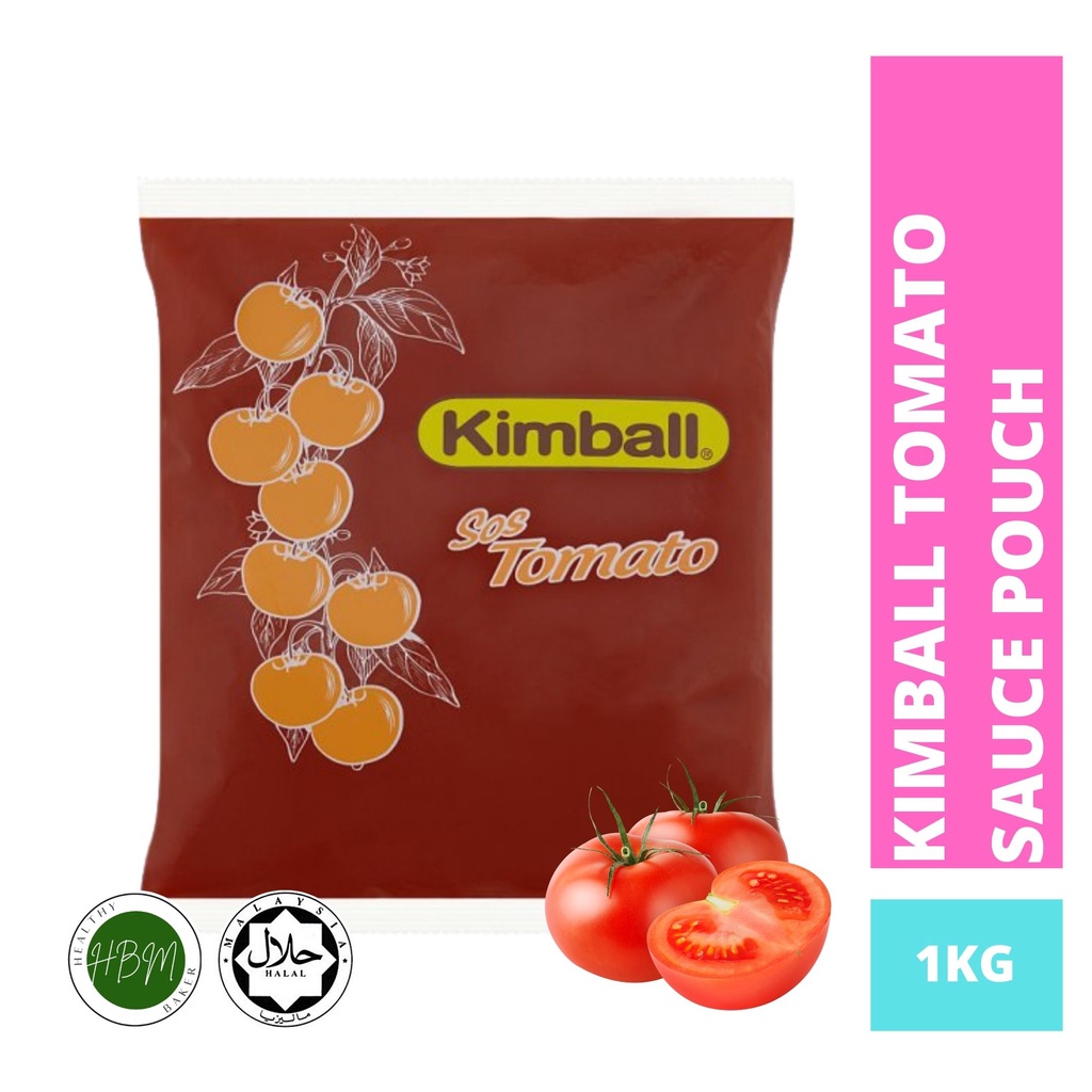 Ready Stock Kimball Tomato Ketchup Sos Tomato Chilli Sauce Kg