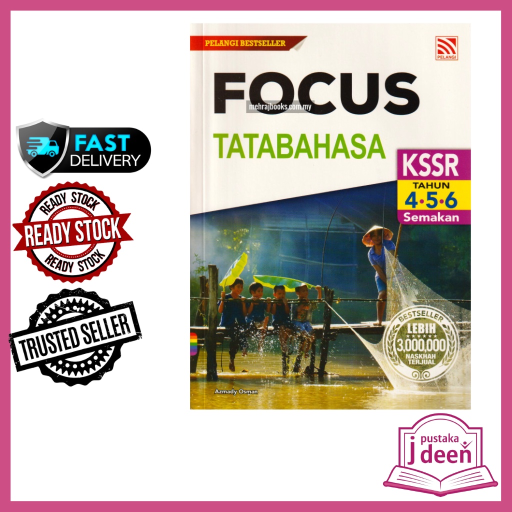 JDEEN BUKU RUJUKAN TATABAHASA TAHUN 4 5 DAN 6 FOCUS UPSR Shopee