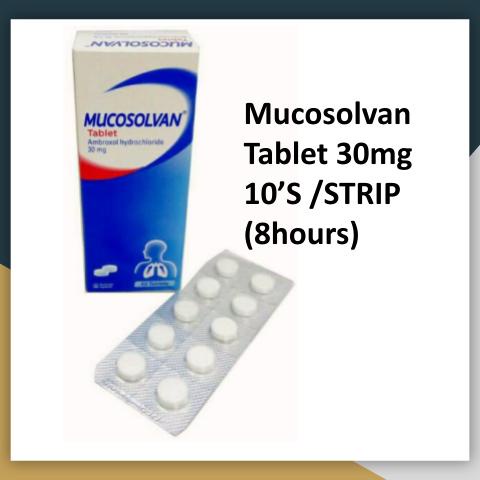 Mucosolvan Mg Mg Tablet Capsule Syrup Shopee Malaysia