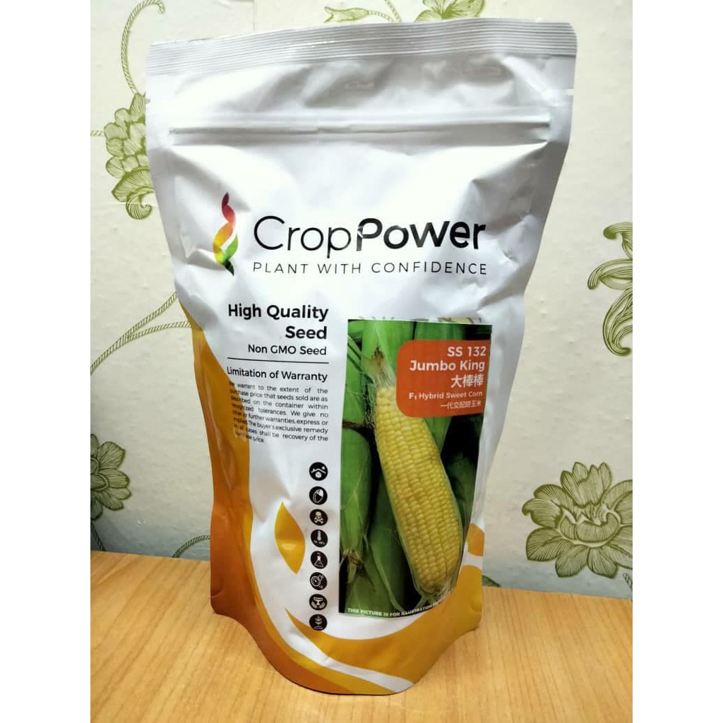 Benih Jagung Manis Sweet Corn Ss Hibrid F Crop Power Repack Gm