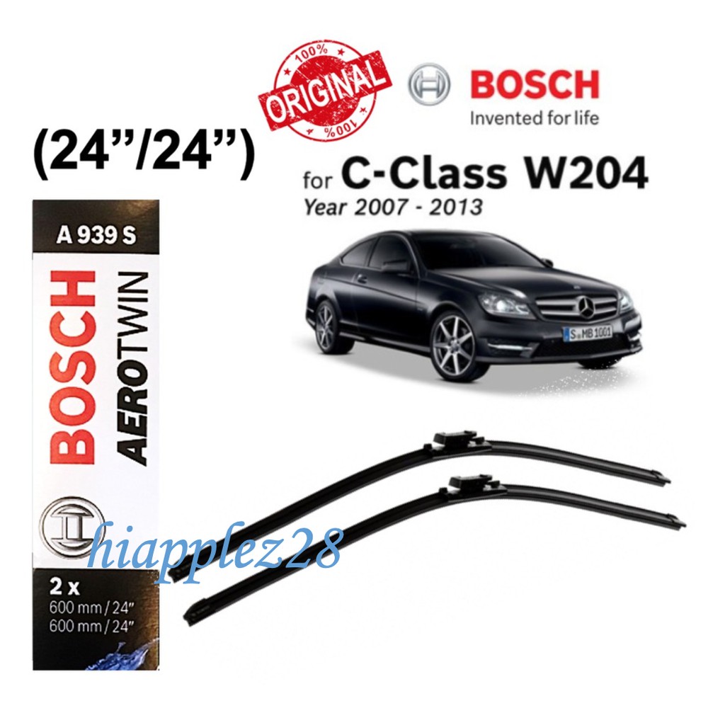 Set A S Bosch Aerotwin Plus Multi Clip Wiper Set Original