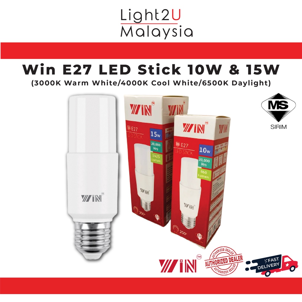 Sirim Win E Led Stick Bulb W W K K K Mentol