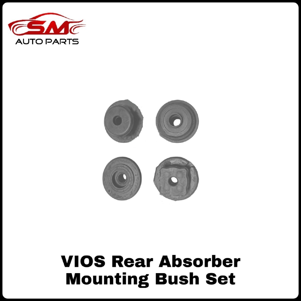 Toyota Vios Ncp Ncp Ncp Rear Absorber Mounting Bush Set