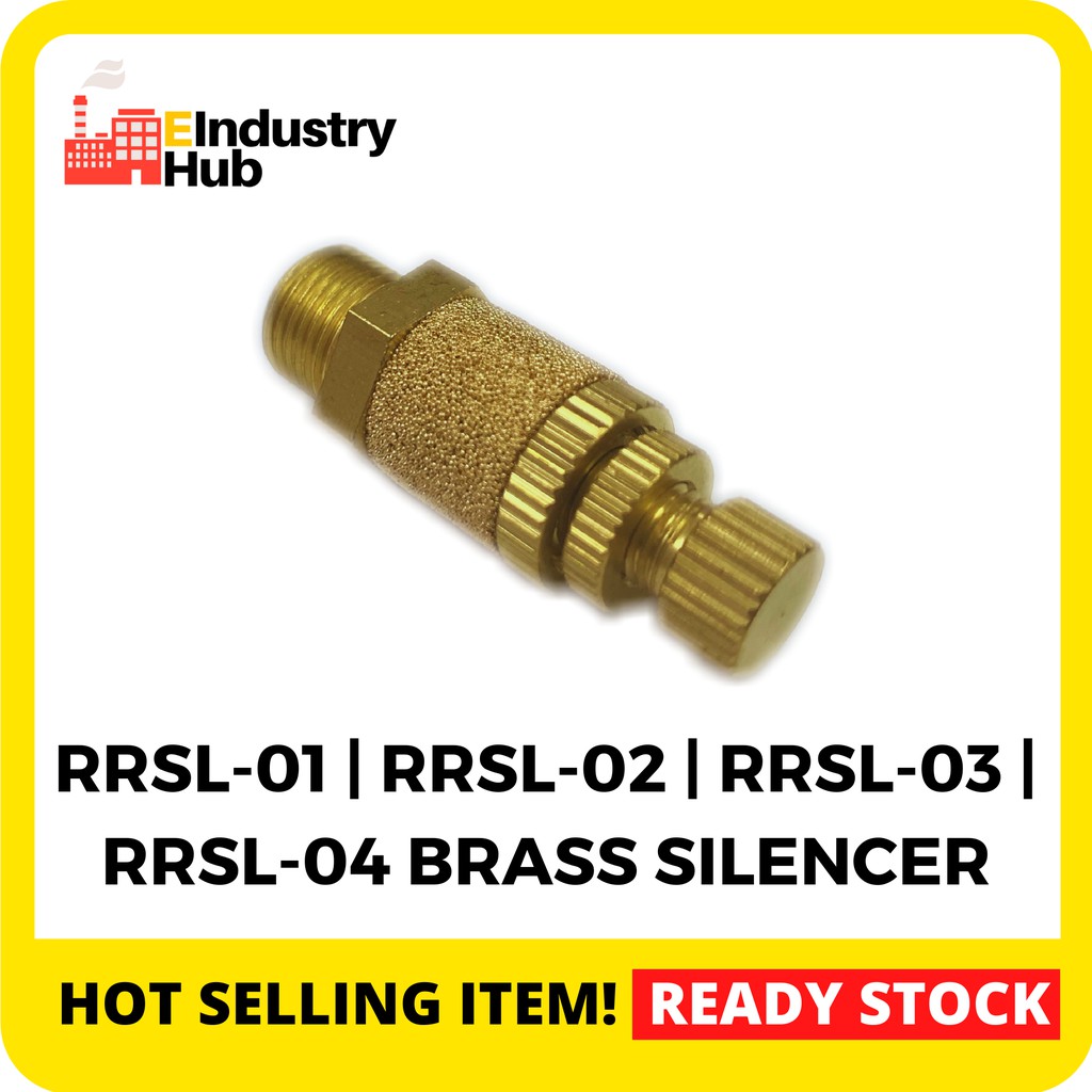 RRSL 01 RRSL 02 RRSL 03 RRSL 04 Pneumatic Brass Silencer Pneumatic