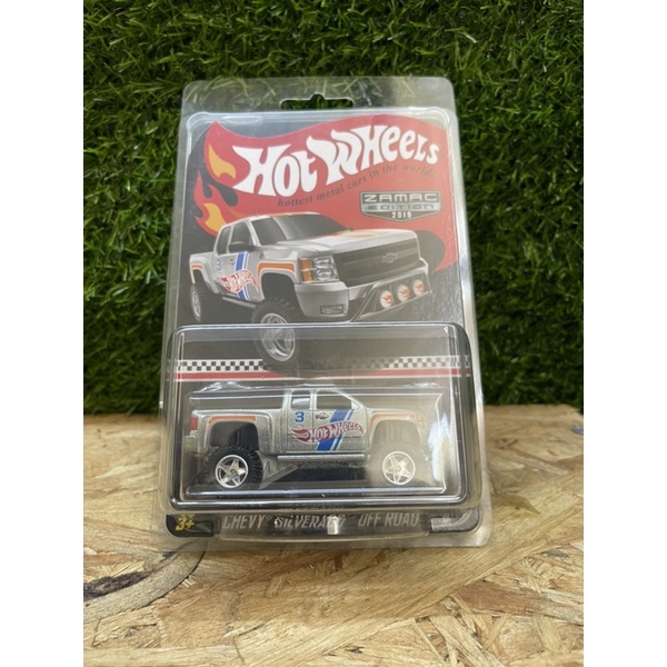 Hot Wheels Chevy Silverado Off Road Truck Zamac Exclusive 2019 Mail In