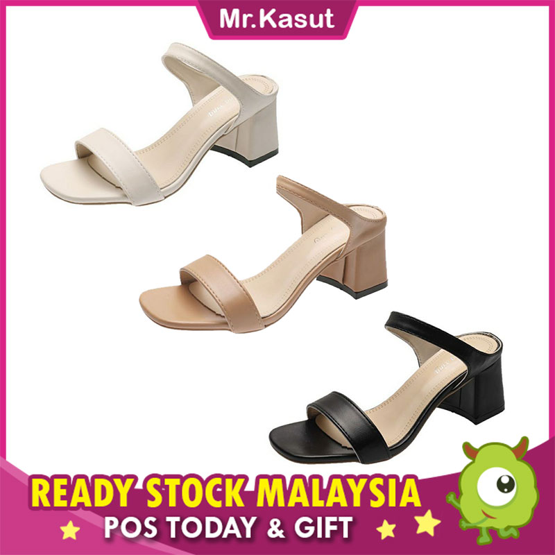 Ready Stock Mr Kasut Moli Women S High Heels Shoes Kasut Tinggi