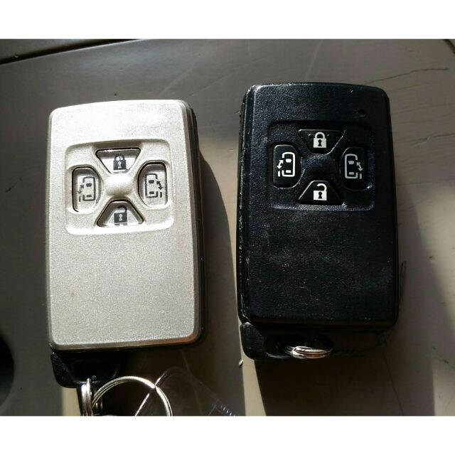 Button Keyless Remote Smart Key Toyota Estima Vellfire Alphard